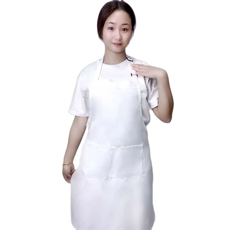 Tabliers avec LOGO personnalisé pour femmes et hommes, 18 couleurs, pour Chef de travail, gril, Rest