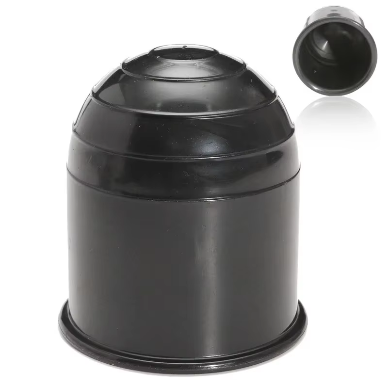 Couvercle de boule de remorque noir, accessoires de remorque universels, barre de remorquage, capuch