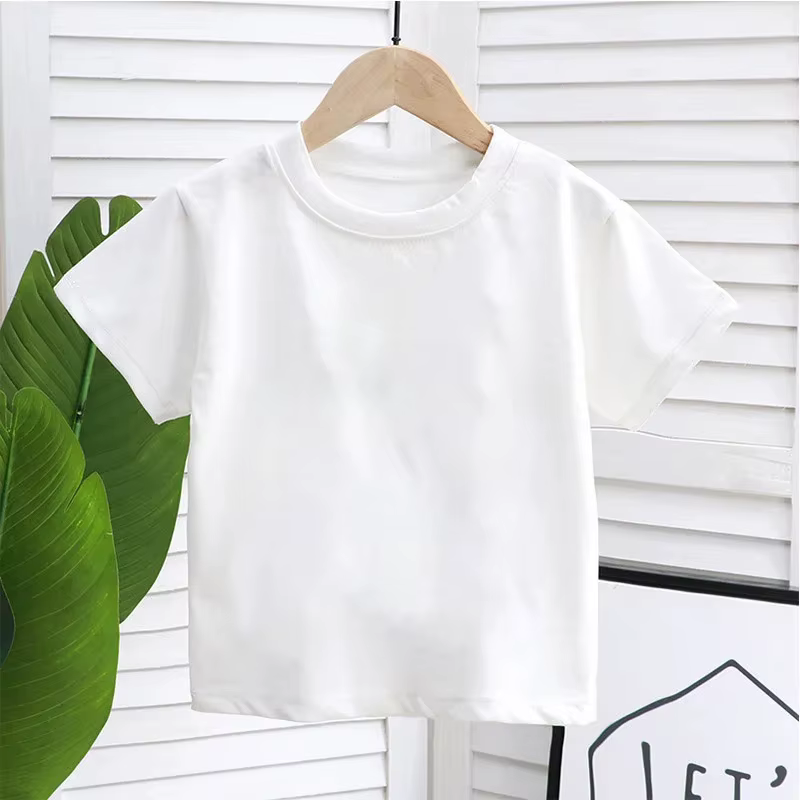 Roblox Game Print T-shirt en coton pour enfants, hauts à manches courtes pour garçons et filles, t-s
