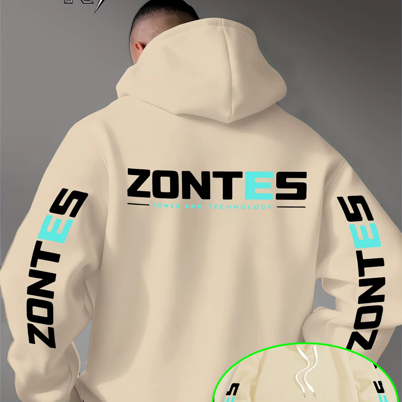 Sweat à capuche doublé en polaire pour homme, Automne/Hiver, Sweat-shirt décontracté pour homme, Str