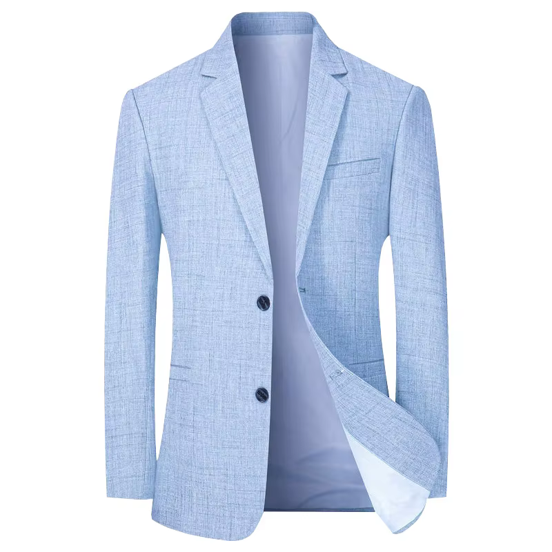 2025 nouveaux hommes costume veste mince Blazers printemps automne solide affaires costume décontrac