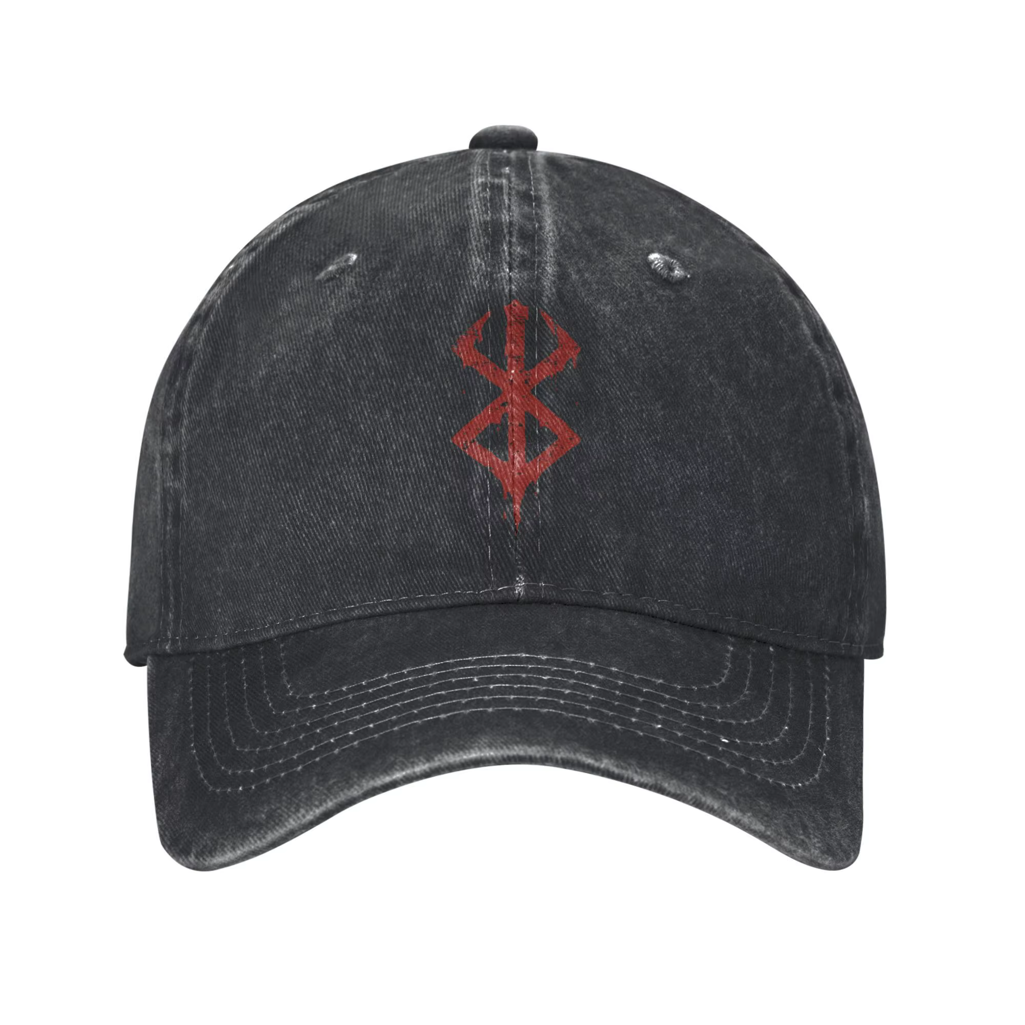 Biały Berserks démon casquette de Baseball décontractée pour femme mâle été chasse Camping camionneu