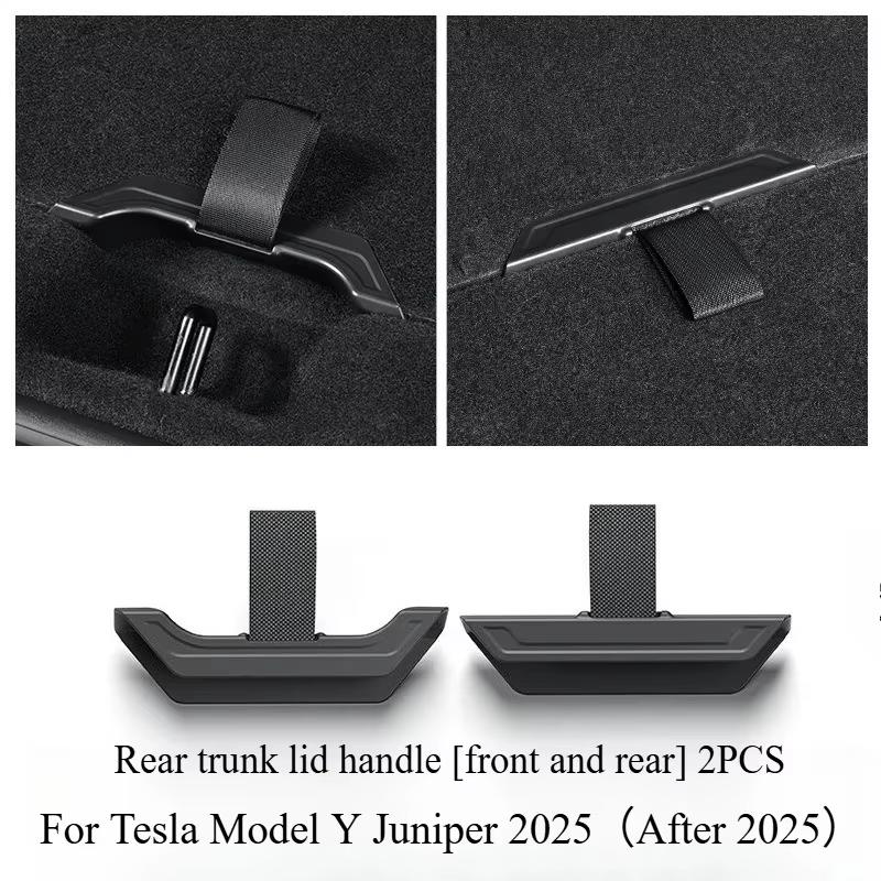 Cordon de serrage pour coffre Tesla Model Y Juniper 2025, poignée de couvercle de coffre, cordon de 