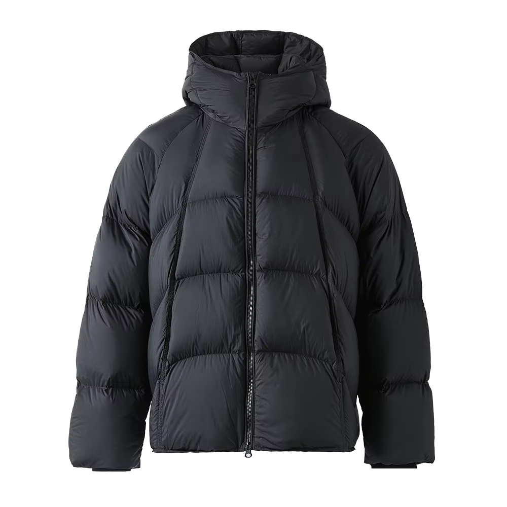 Mode hommes 90 duvet de canard blanc bouffant à capuche doudoune 2025 hiver nouveau ample Simple lég