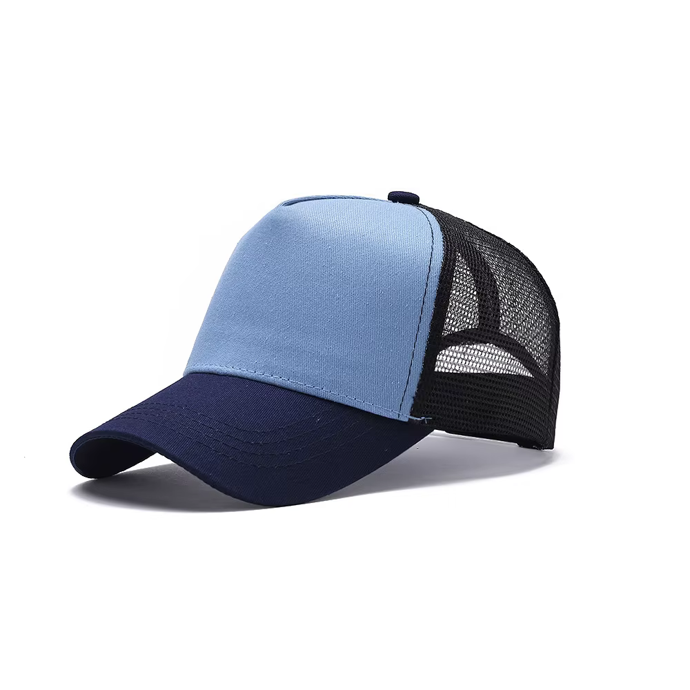 Casquette de baseball en maille vierge pour hommes et femmes, chapeaux Snapback incurvés, pare-solei