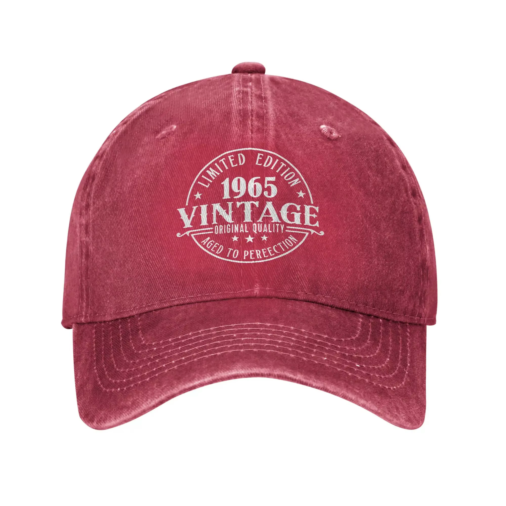 Casquette de baseball vintage édition limitée 1965 pour anniversaire, décontractée, pour sports de p