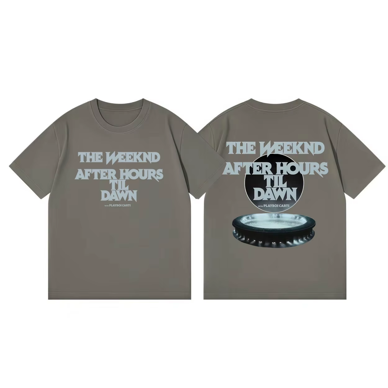T-shirts graphiques The Weeknd After Hours Til Dawn Tour 2026 pour hommes et femmes, mode Hip Hop, t
