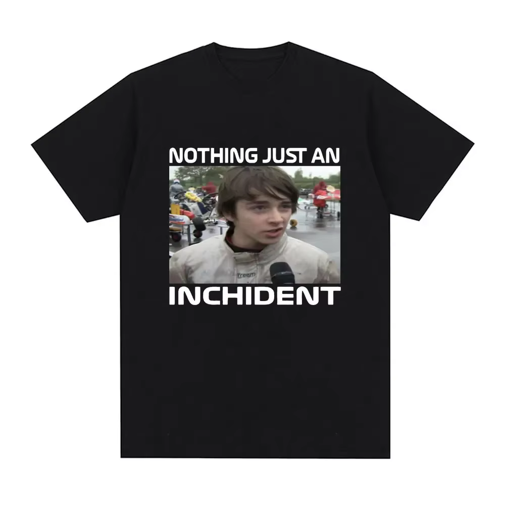 T-shirt noir imprimé animal pour femme, T-shirt imprimé Charles Leclerc, Ingrevista