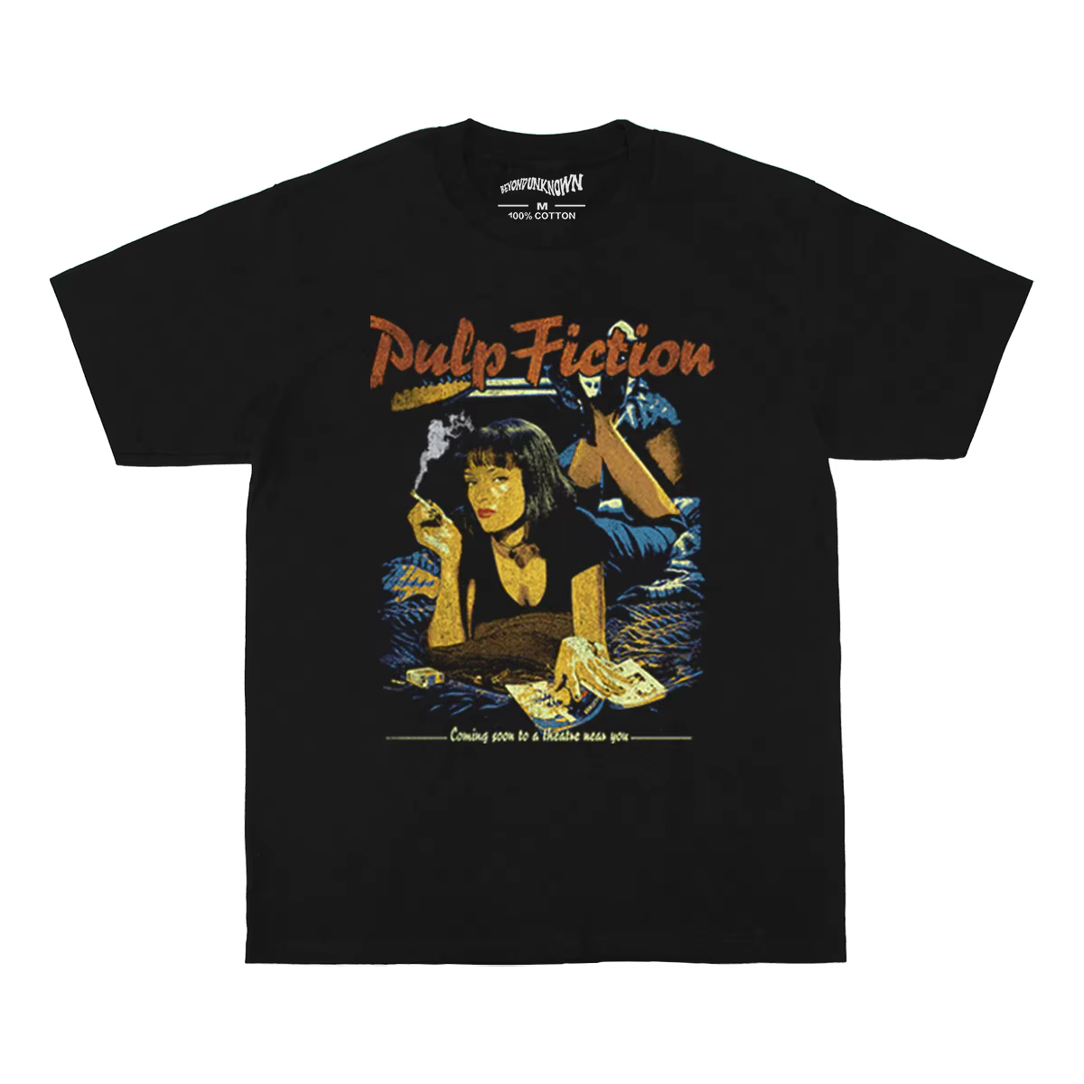 T-Shirt Pulp Fiction, film Travolta Tarantino Reservoir Dogs The Hateful Eight, vêtements pour homme