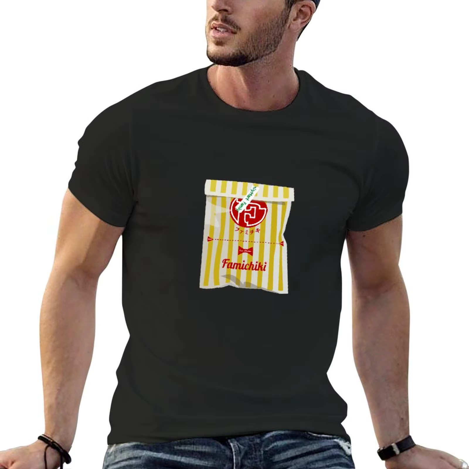 NO.ICHIKI-T-Shirt pour Homme de Famille, Vêtement Mignon, Dessin Animé, Blanc, Kawaii