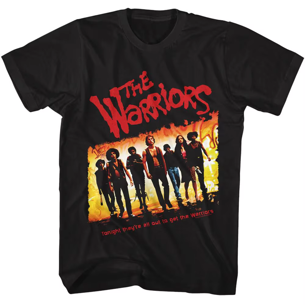 T-Shirt The Warriors pour hommes, été, Armies of The Night Gang, graphique de film, manches courtes,