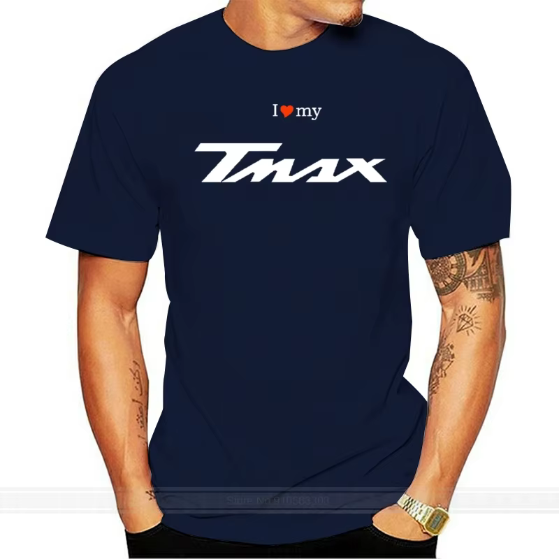 T-shirt de scooter personnalisé pour hommes, Tmax S, M, L, Xl, Xxl, T-Max, marque masculine, teesh34
