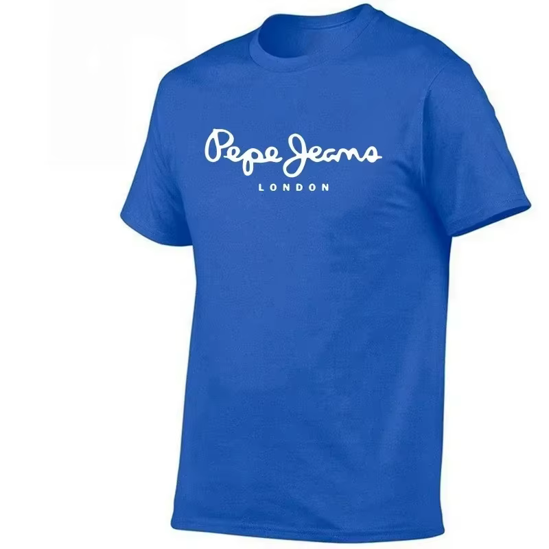 Nouveau T-shirt Pepe Jeans London Logo 2026, T-shirt d'été pour homme à manches courtes, tendance et