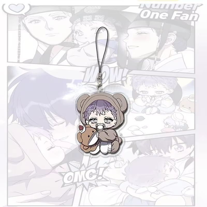 Cordon de téléphone portable anime 'Surge Towards You' Mul-tak, accessoires créatifs DIY pour coque 