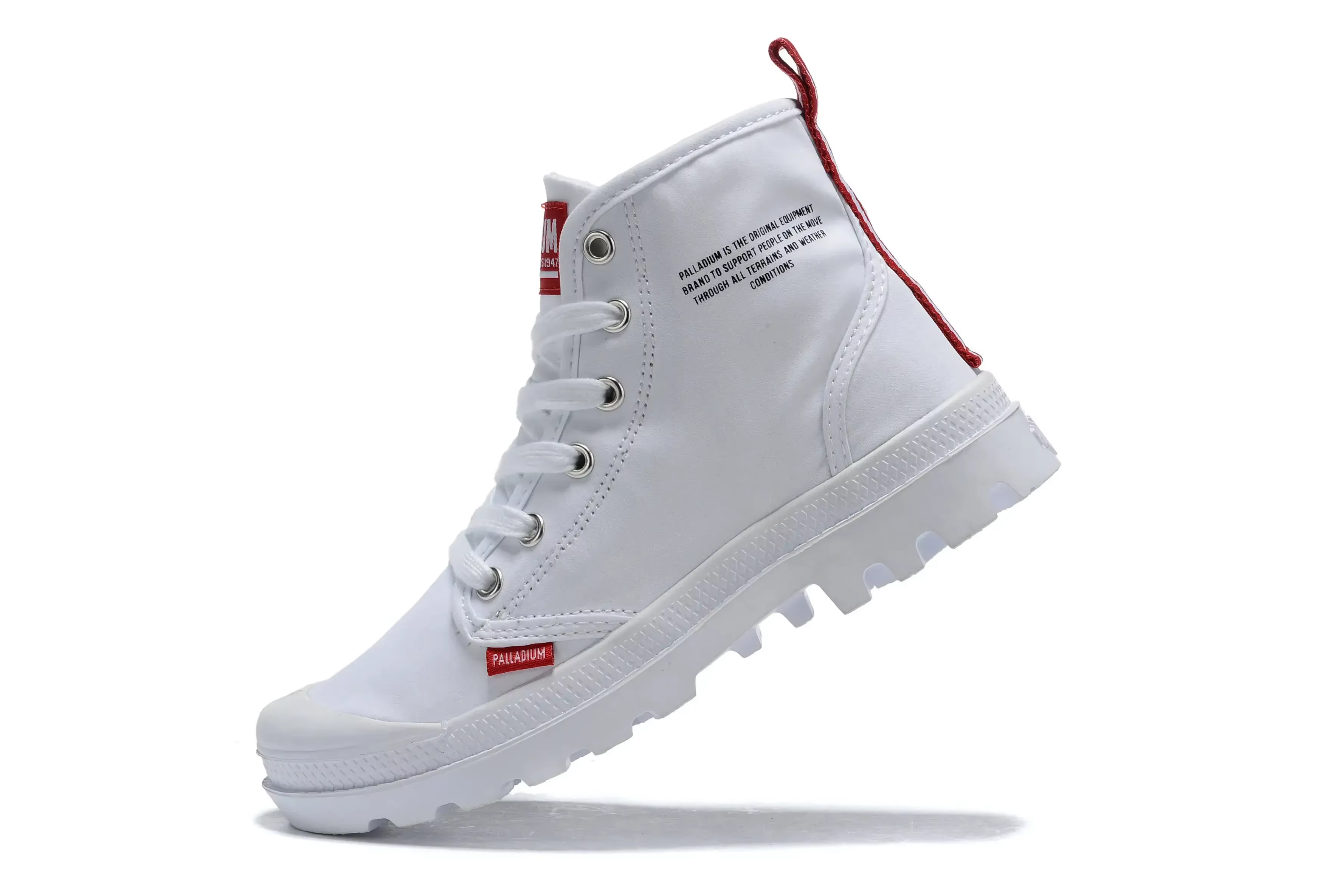 Baskets classiques en plein air PALLADIUM Pallabrouse pour hommes/femmes, bottines militaires montan