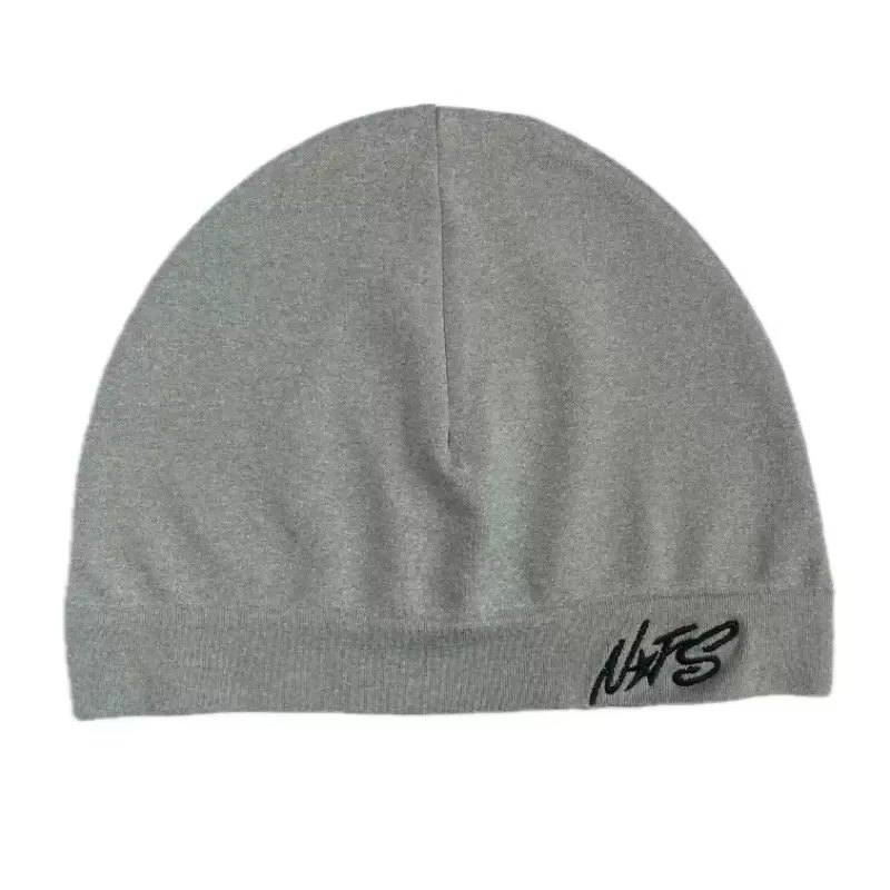 Bonnet tête de mort brodé en tricot fin, doux, respirant, extensible, léger, pour hommes et femmes, 