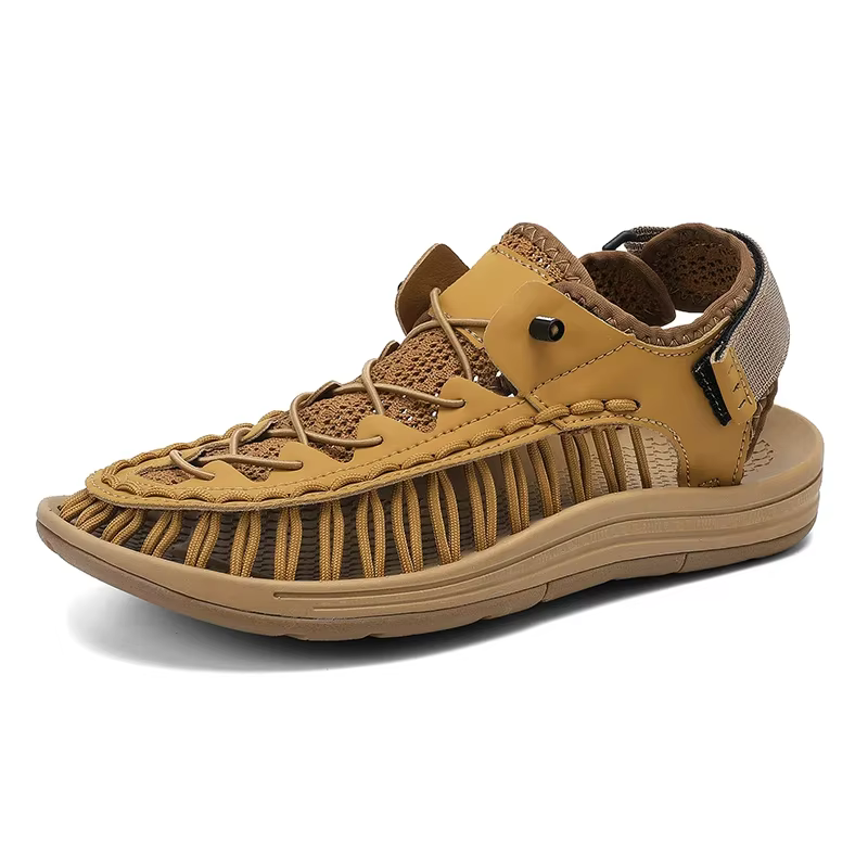 Été nouvelles sandales hommes marque concepteur mode décontracté en plein air cuissardes grande tail