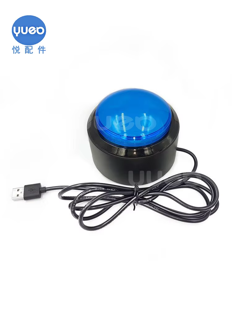 Grand bouton de sonnerie de 100mm, bouton de souris gauche, espace Ba, bouton de loterie personnalis