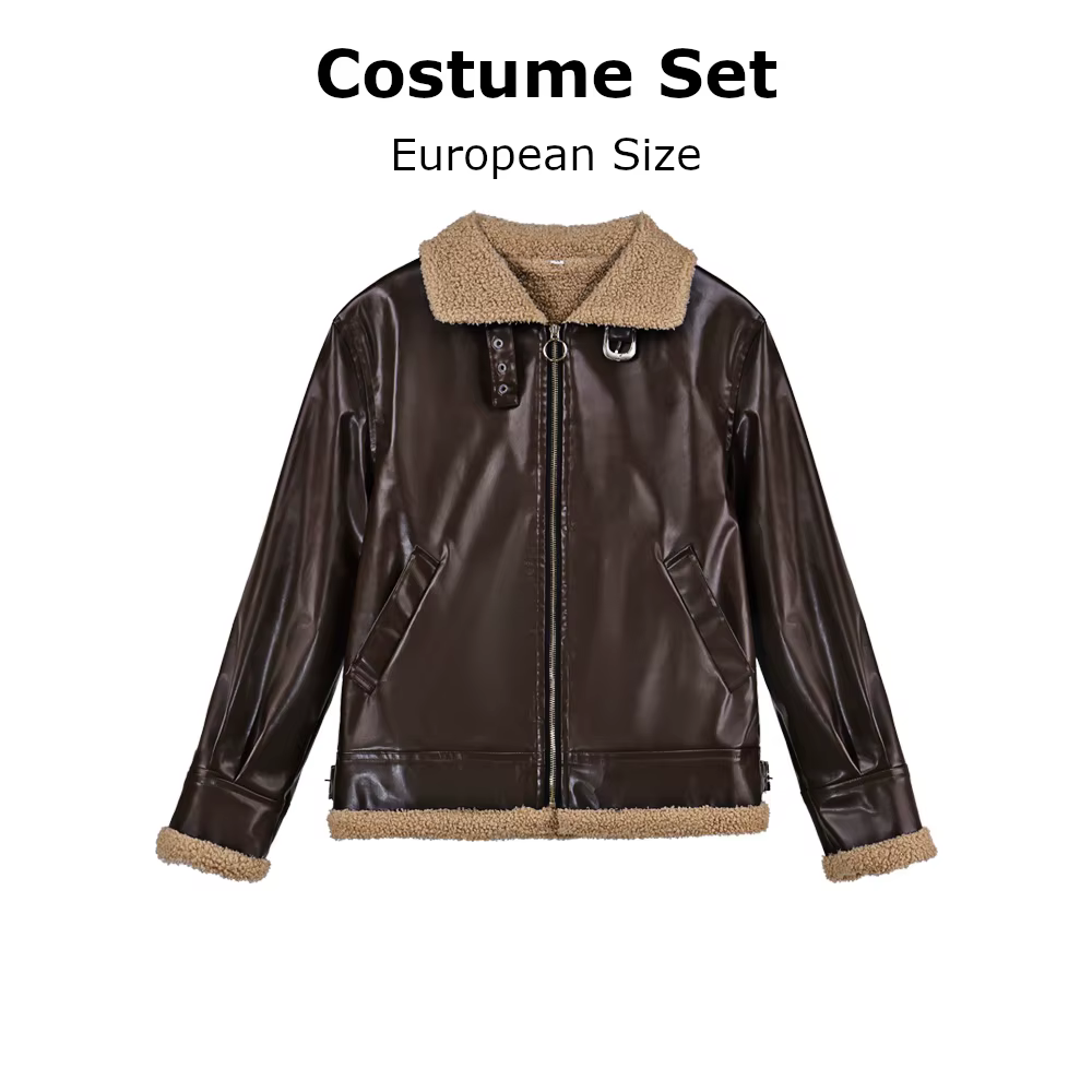 Veste Leon S. Kennedy Resident Evil 4 Remake Costume Cosplay Homme Blouson Aviateur Bombardier Simil