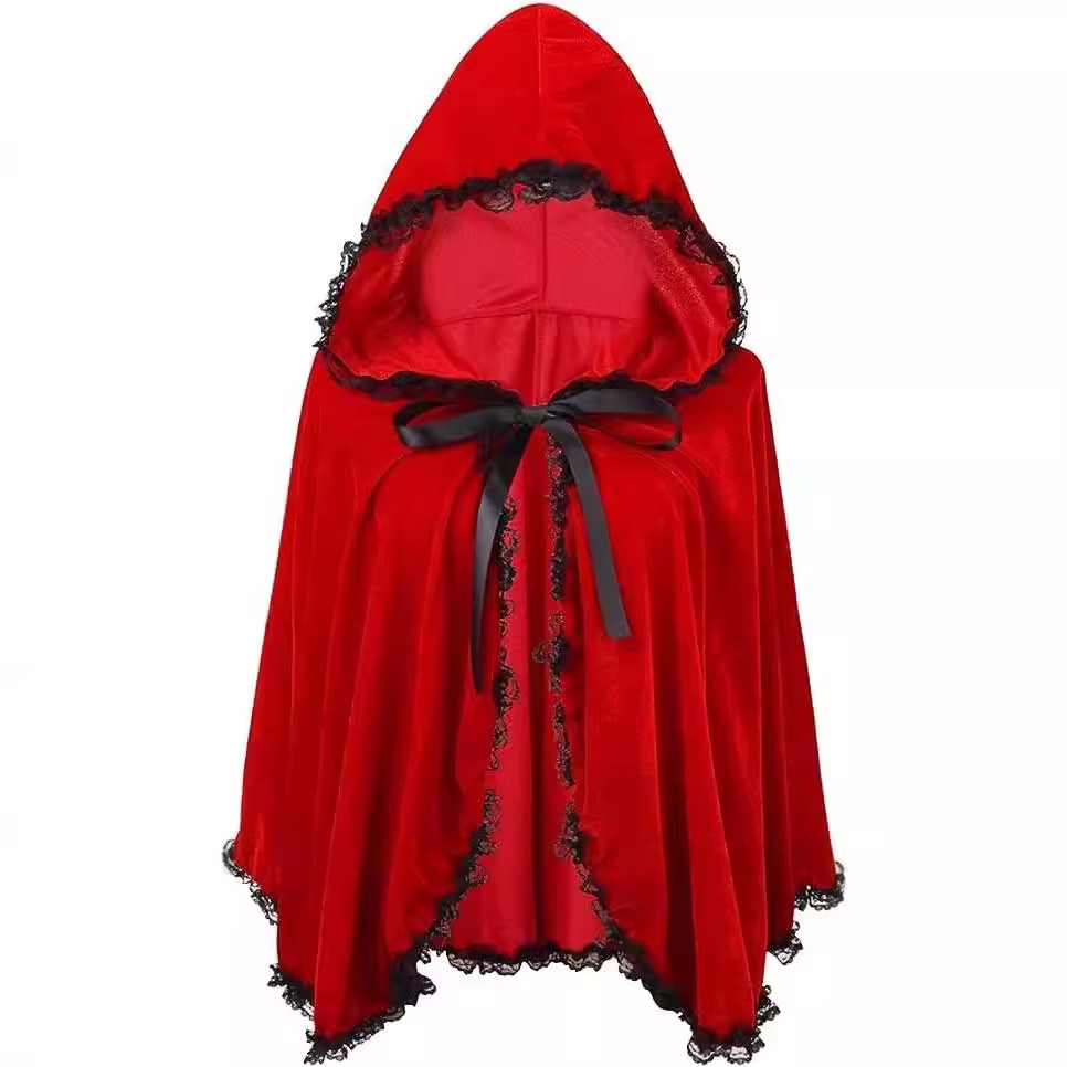 Vêtements de Noël Everak pour adultes, petit chaperon rouge, fête de Noël, vêtements de performance 