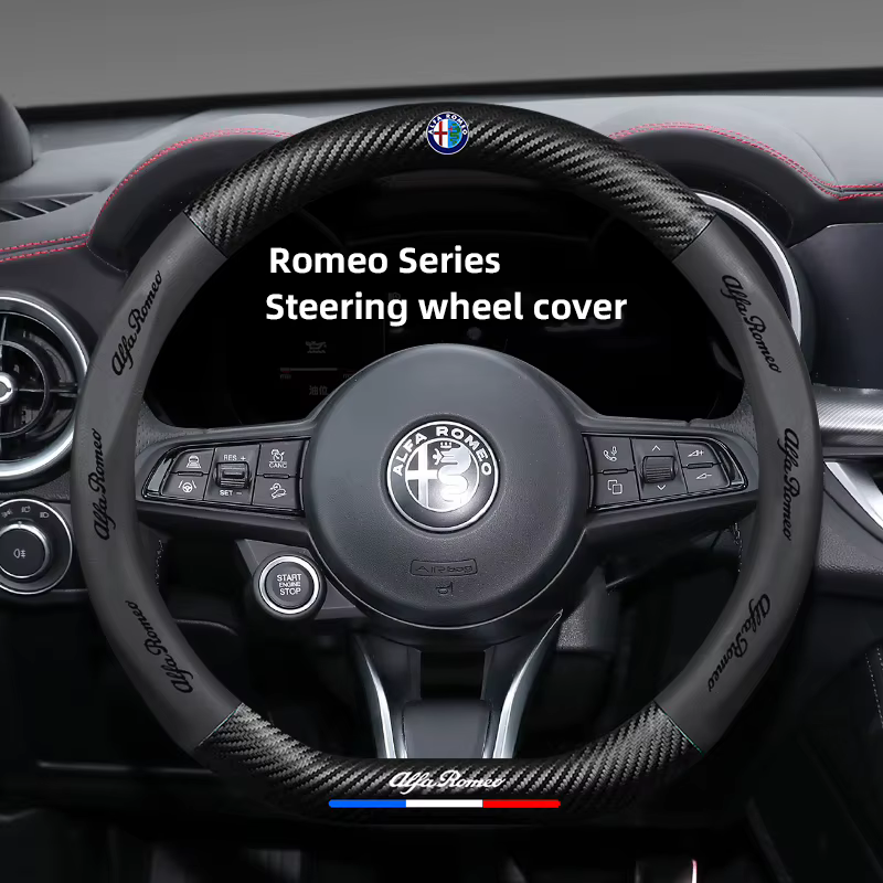 Alfa Romeo – housse de volant de voiture, accessoires d'intérieur de voiture pour Giulietta Mito 159