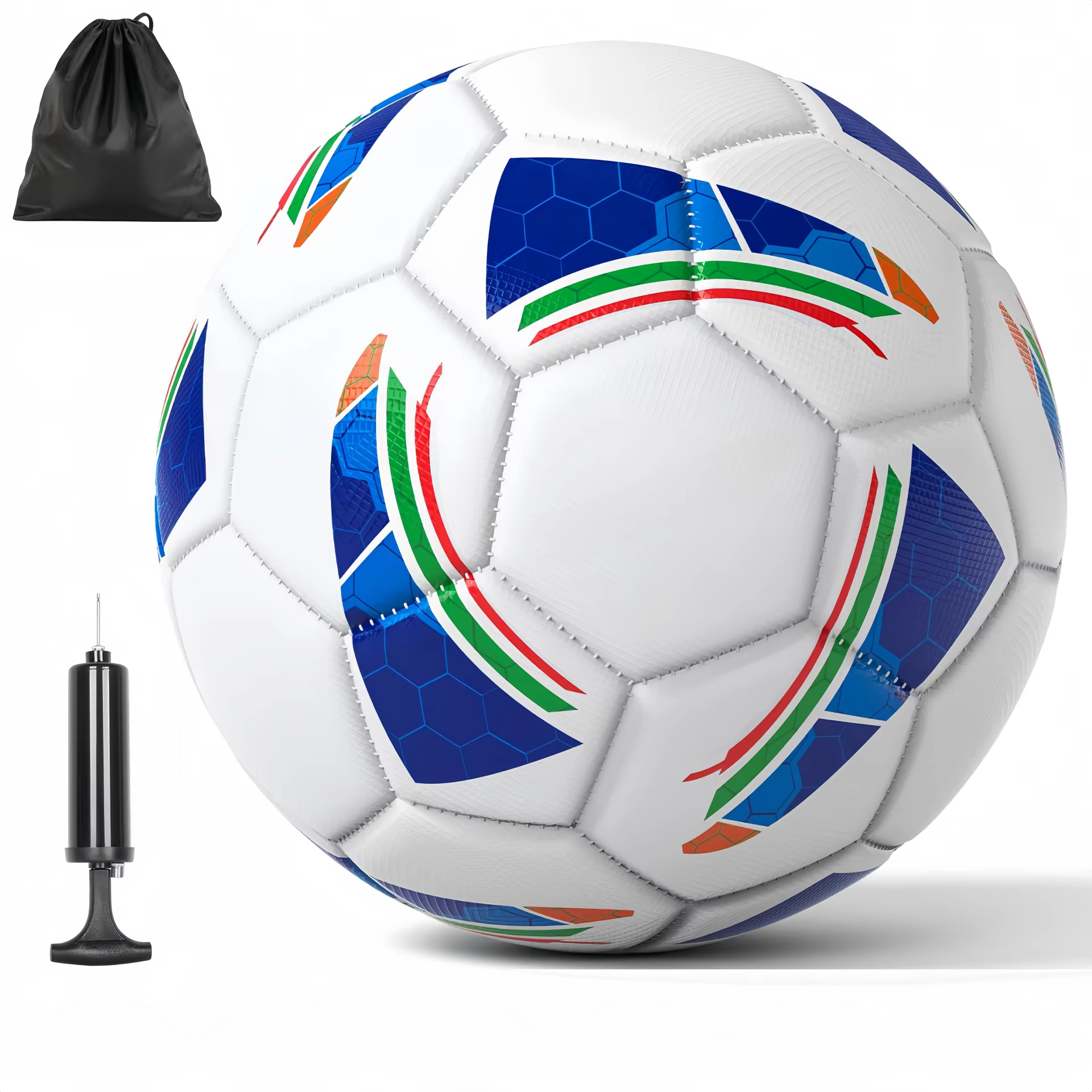 Ballons de football professionnels de taille 3/4/5 pour l'extérieur, les matchs et l'entraînement, s