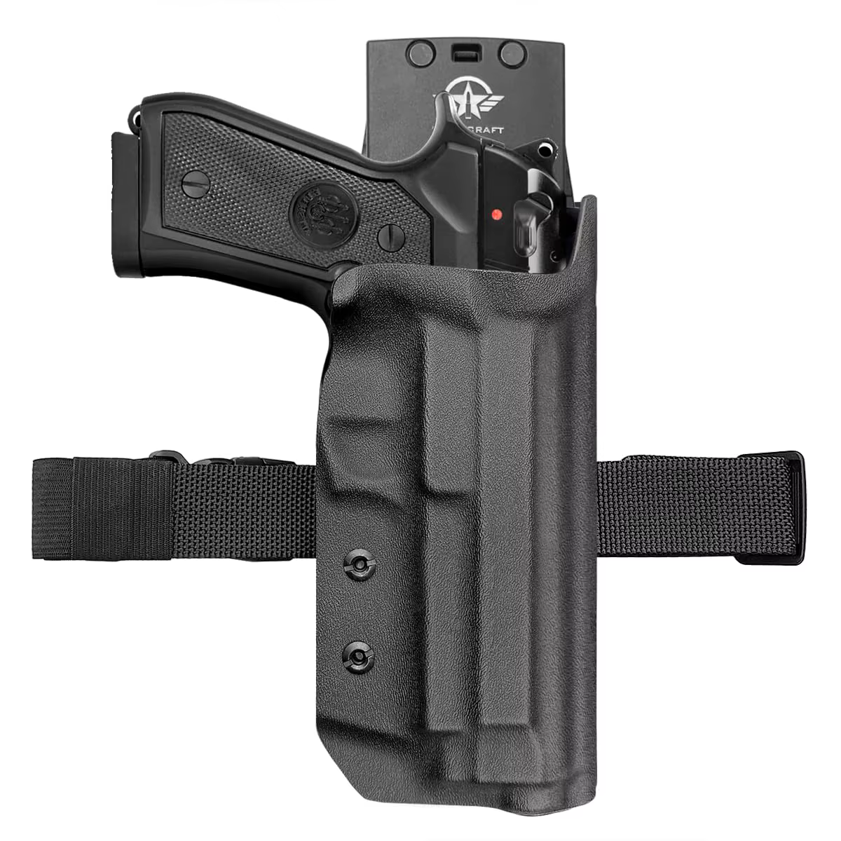 Beretta 92FS 92A1 96A1 étui OWB Kydex étui ajustement personnalisé: Beretta 92 FS/92 A1/96 A1 pistol