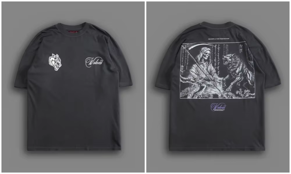 T-shirt surdimensionné noir imprimé « PREMIUM » « NE T'EN TROUVE PAS D'ORIGINE » 2026 – T-shirt déco