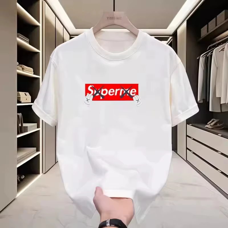 Offre Spéciale – Nouveauté 2026 : T-shirts Tendance de Marque pour Hommes et Femmes, Coupe Ample, en
