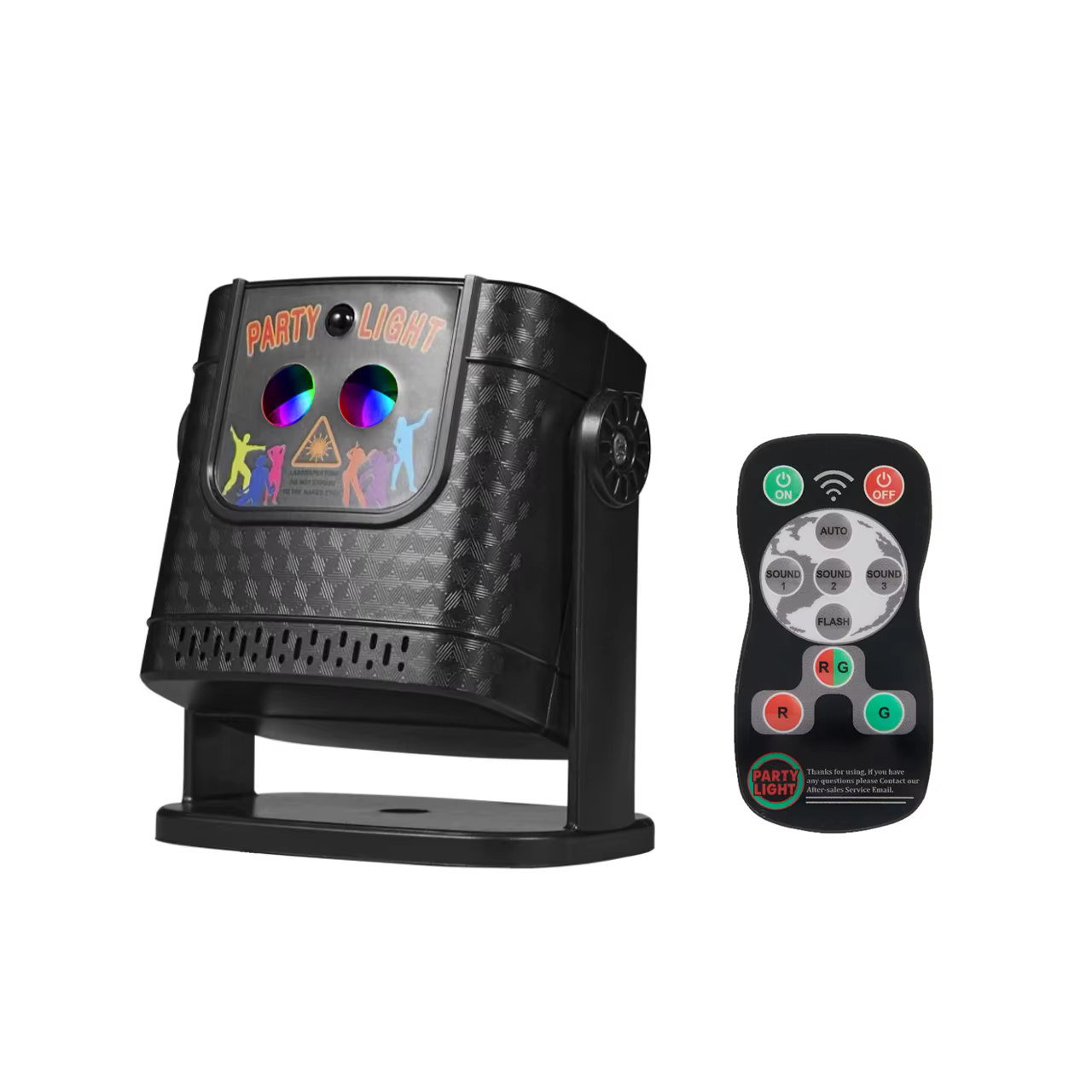 DJ Disco Laser Flash lumière de scène USB commande vocale télécommande anniversaire karaoké noël vac