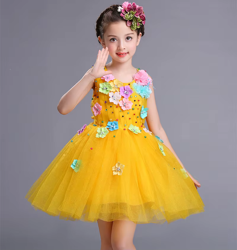 Vêtements pour enfants, robes pour filles, Costumes de Cosplay, Streetwear, vêtements de danse, robe