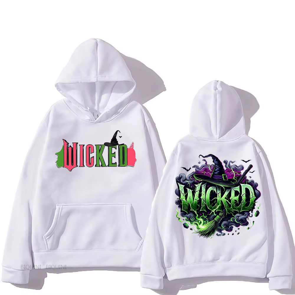 Sweat à capuche imprimé graphique de film et de télévision classique, sweat-shirt décontracté, vêtem