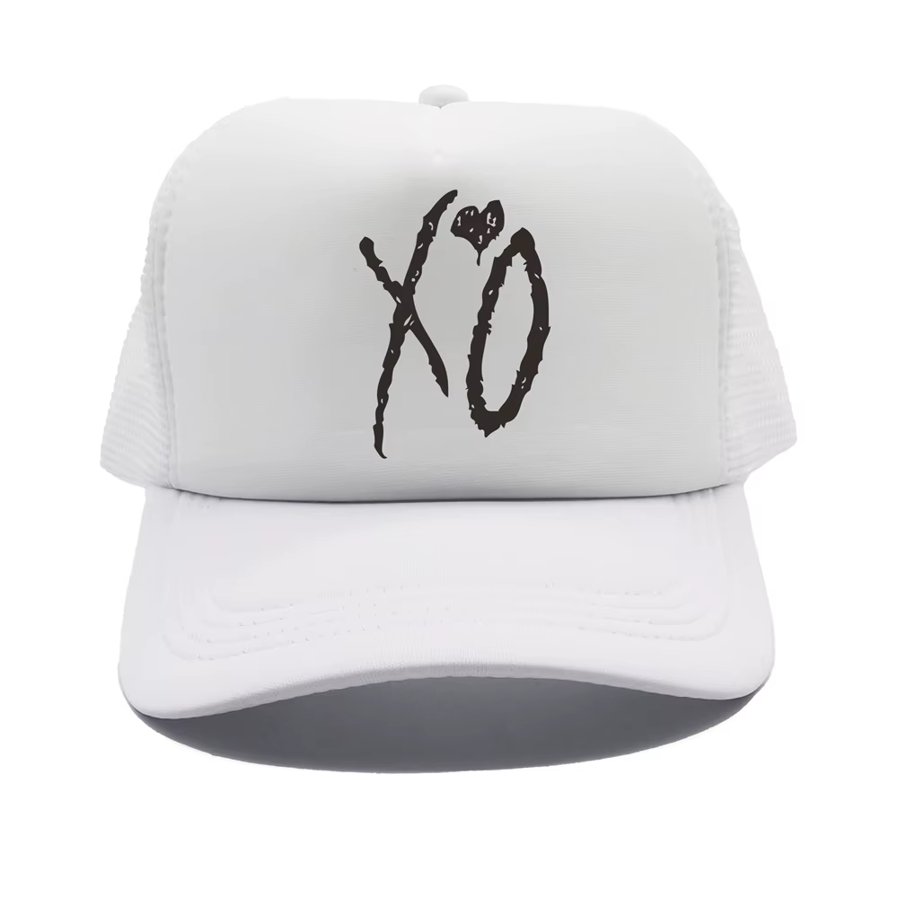 XO The Weeknd Trucker Cap d'été Hommes Chapeau drôle Casquettes de baseball Cool Unisex Mesh Net Cap