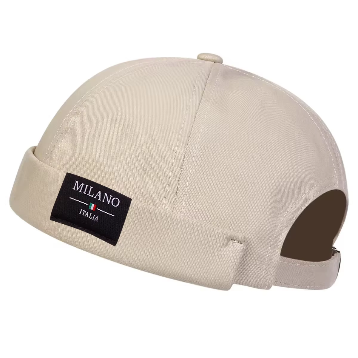 Casquettes pour hommes MILANO ITALIA avec étiquette cousue, ajustables, printemps et automne, style 