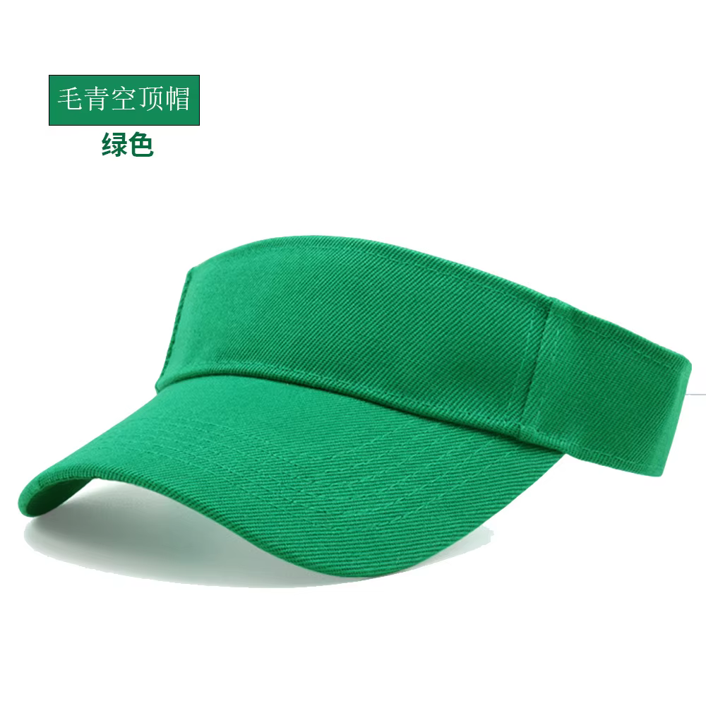 Casquettes de baseball d'été unisexe à visière vide, chapeaux de protection solaire, casquettes de c