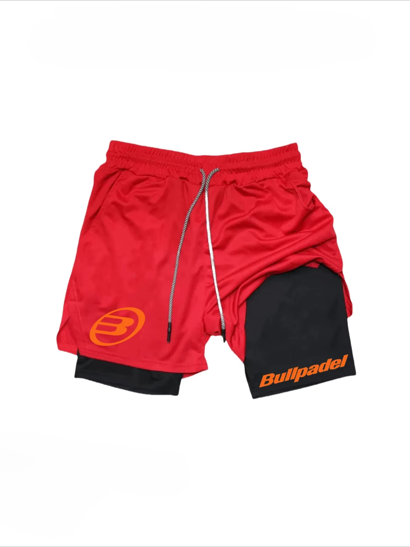 Berserk- Short de sport 2 en 1 pour hommes, short de course à séchage rapide, entraînement de gymnas