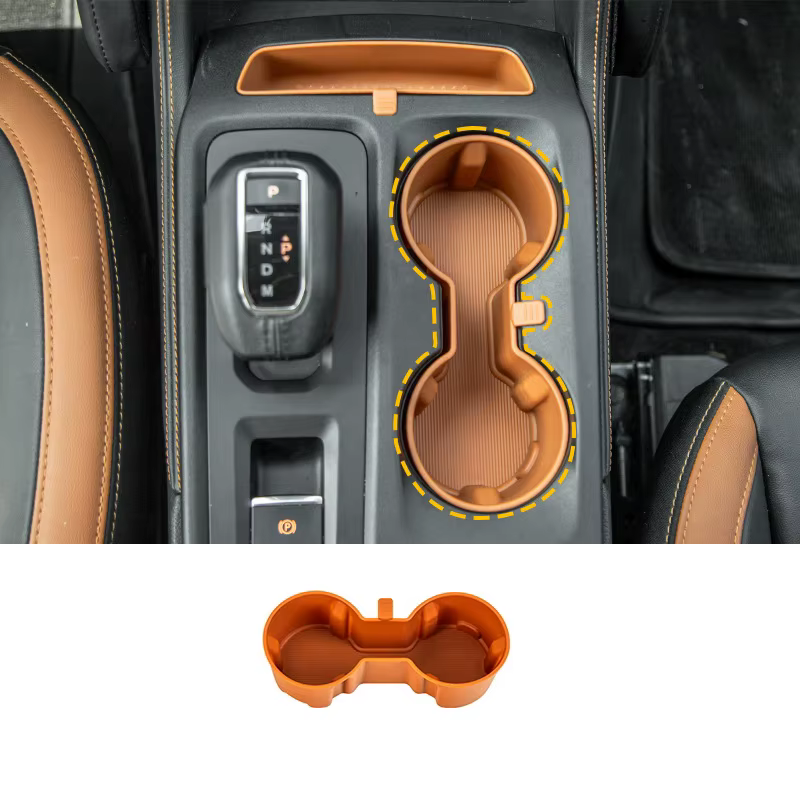 Accoudoir de Console centrale pour Ford Ranger 2023 2024 2025, boîte de rangement, tasse d'eau, acce