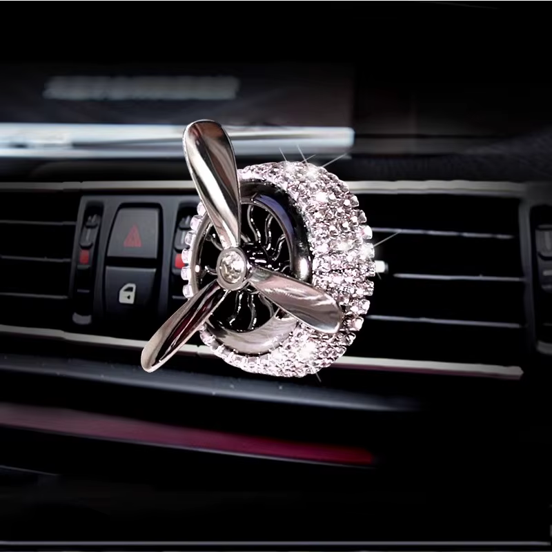 Accessoires de sortie d'air de voiture, décoration de ventilateur, accessoires haut de gamme pour fe