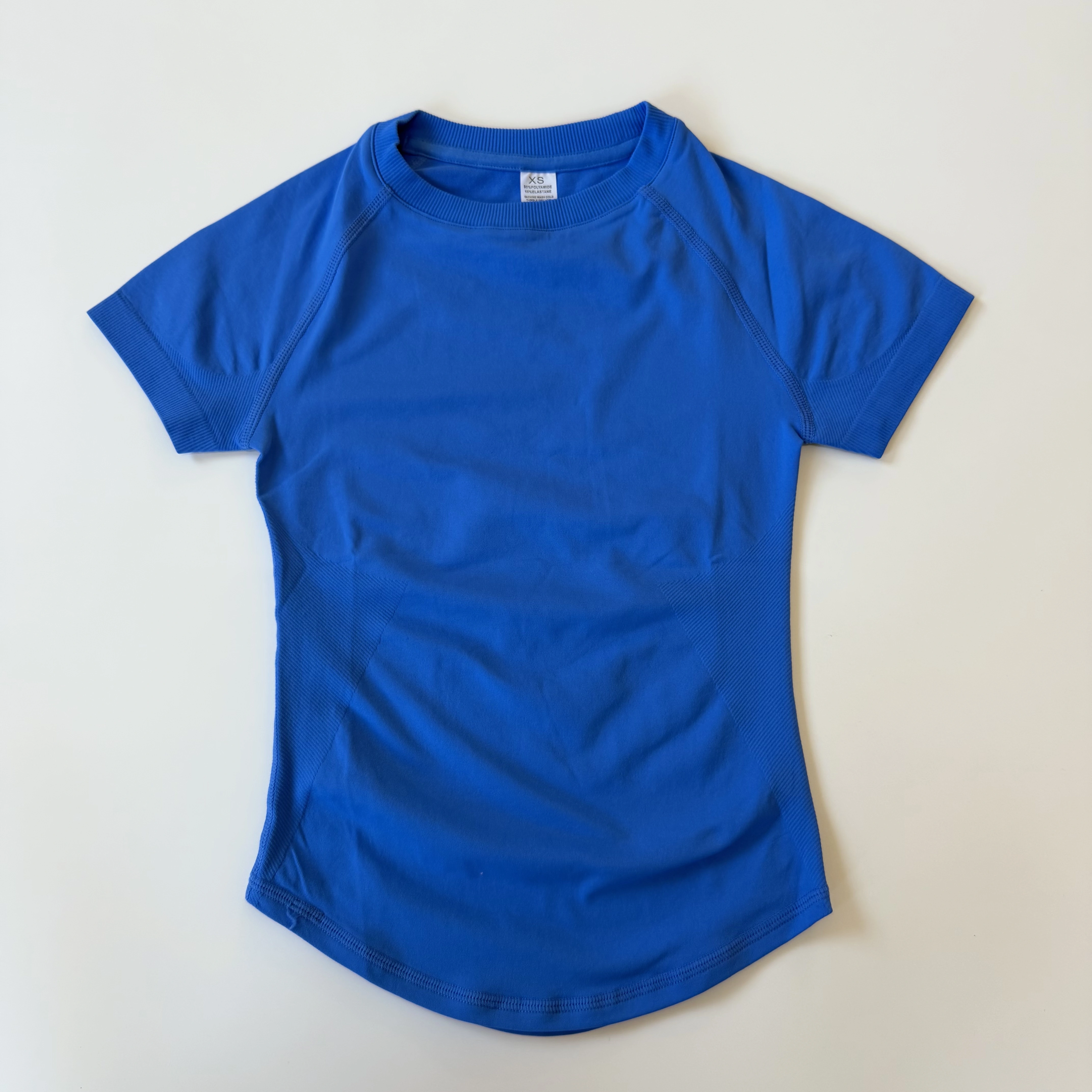 Ensembles de t-shirts 1-2 pièces pour femmes, tenue de sport, haut court à manches courtes, short de