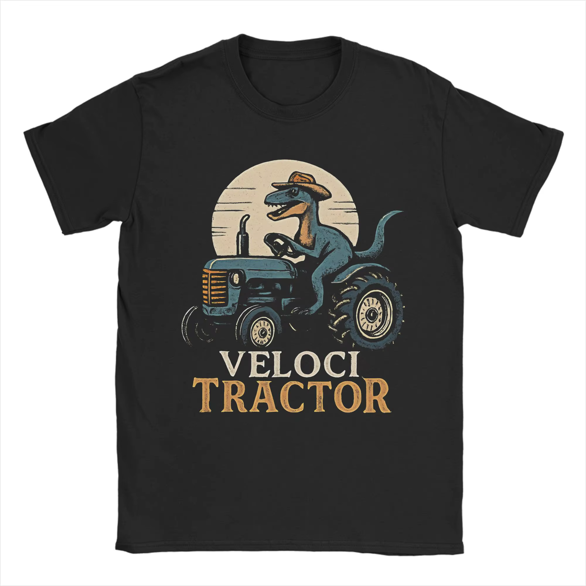 Hommes femmes nouveauté VelociTractor t-shirt pur coton T-shirts vêtements