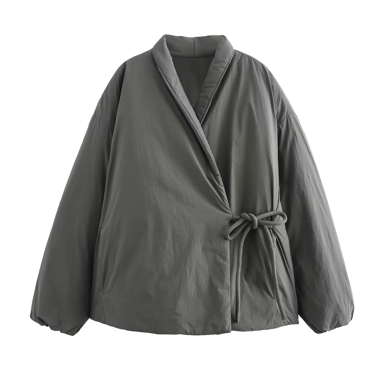 Marque de luxe vêtements pour femmes chaud manches longues coton manteaux automne hiver ceintures po