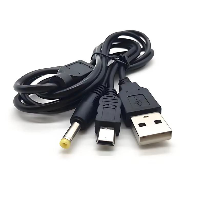 Câble de chargement USB 2 en 1, 1 pièce, câble de chargement adapté au connecteur d'accessoires de j