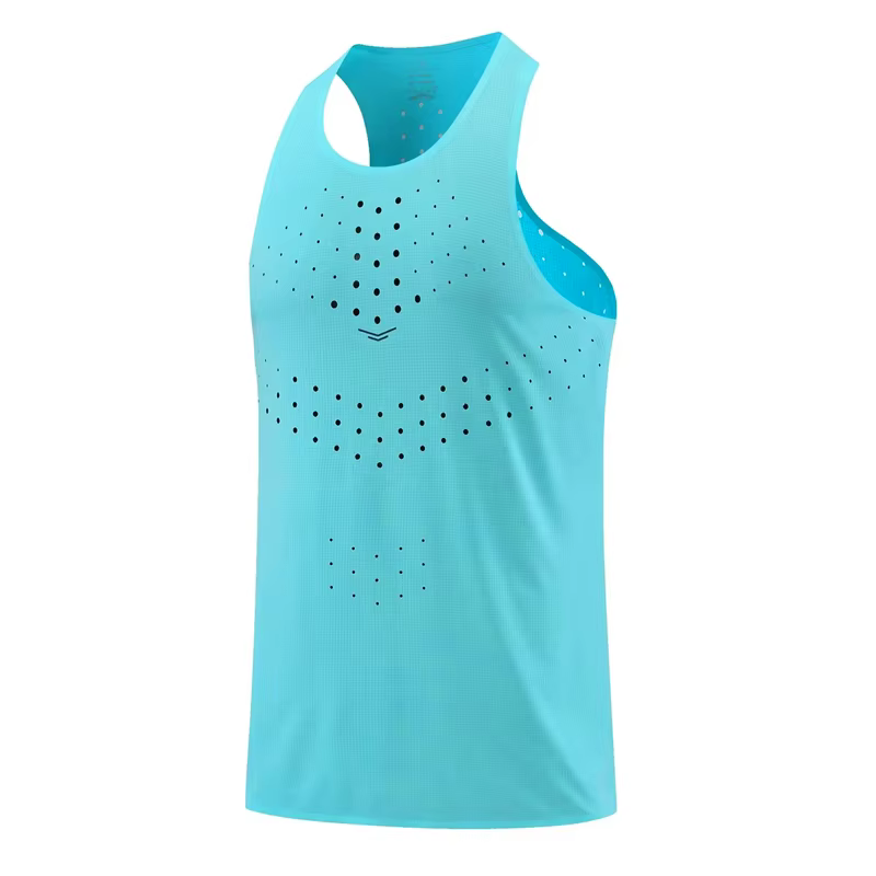 Athlétisme débardeur gilets de course vitesse sport Fitness chemises gars sans manches hommes femmes