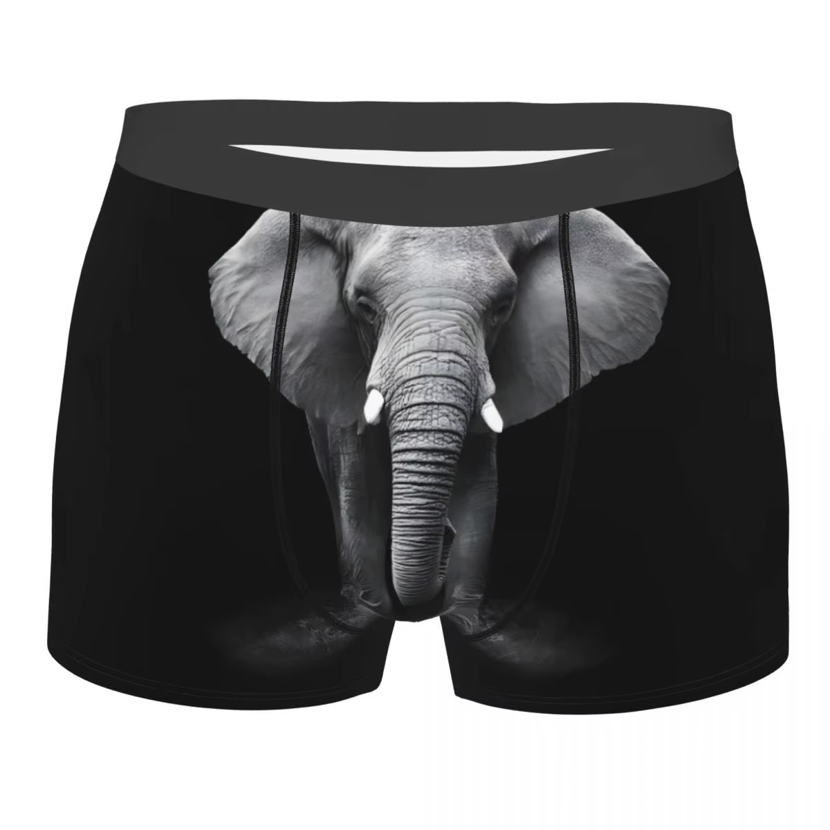 Saint valentin hommes éléphant sous-vêtements Boxer slips Stretch Shorts culottes caleçons pour mari