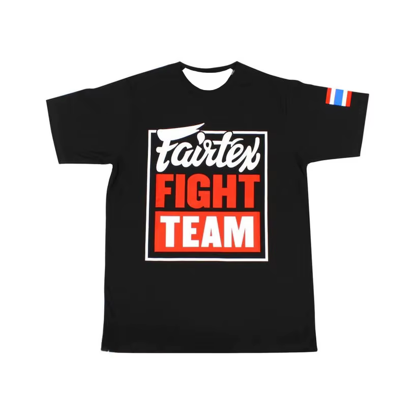 Nouveau T-shirt Homme 2026 à Séchage Rapide, Combinaison de Combat Fairtex Imprimée, Marque Sportive