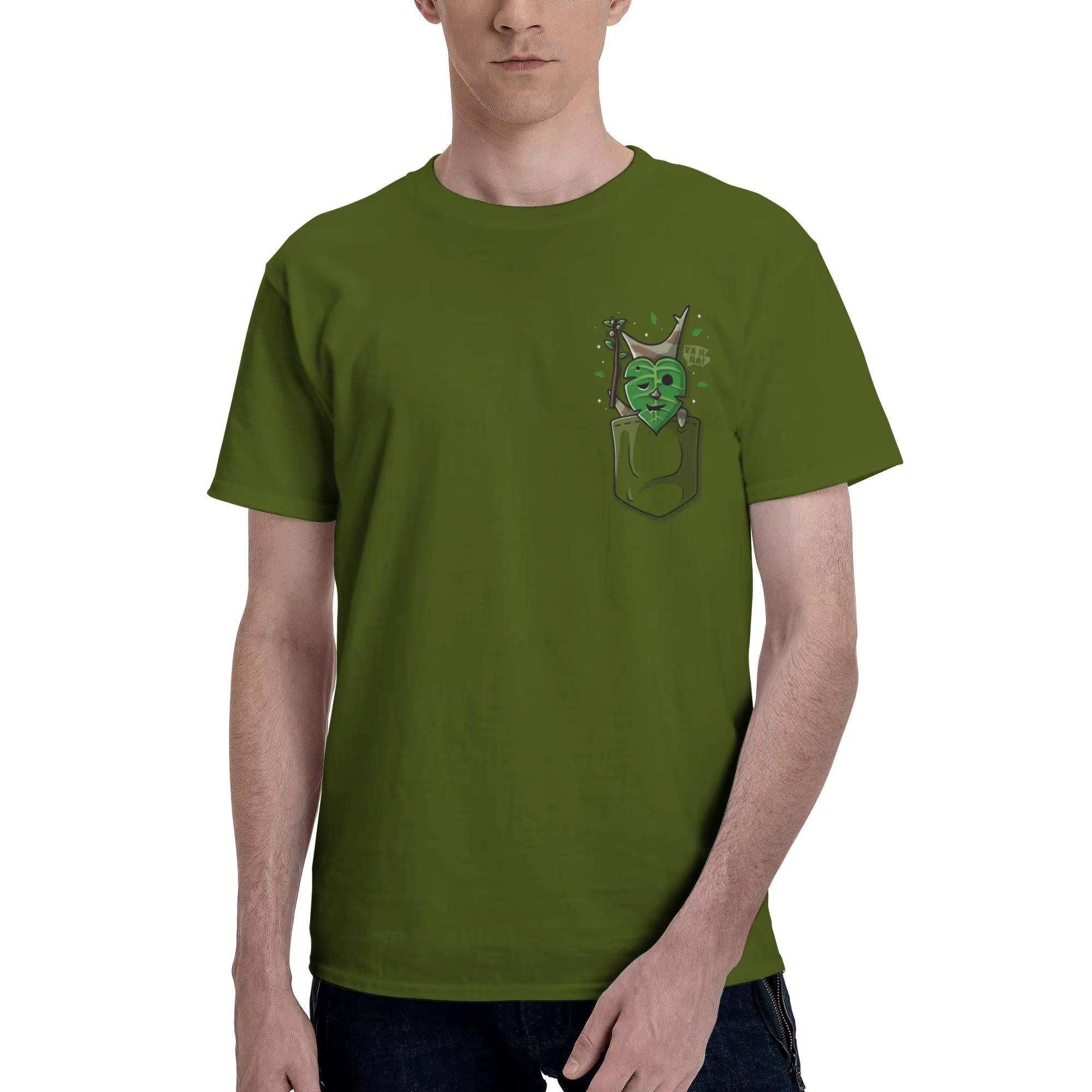 Yahaha! Tu m'as trouvé ! T-shirts pour hommes Korok Fashion Tee Shirt à manches courtes col rond en 