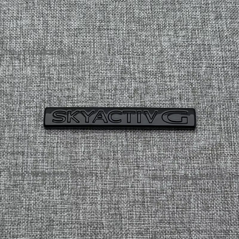 Emblème de calandre avant pour Mazda MX5 Miata NC ND, Badge de coffre arrière, Logo ABS noir brillan