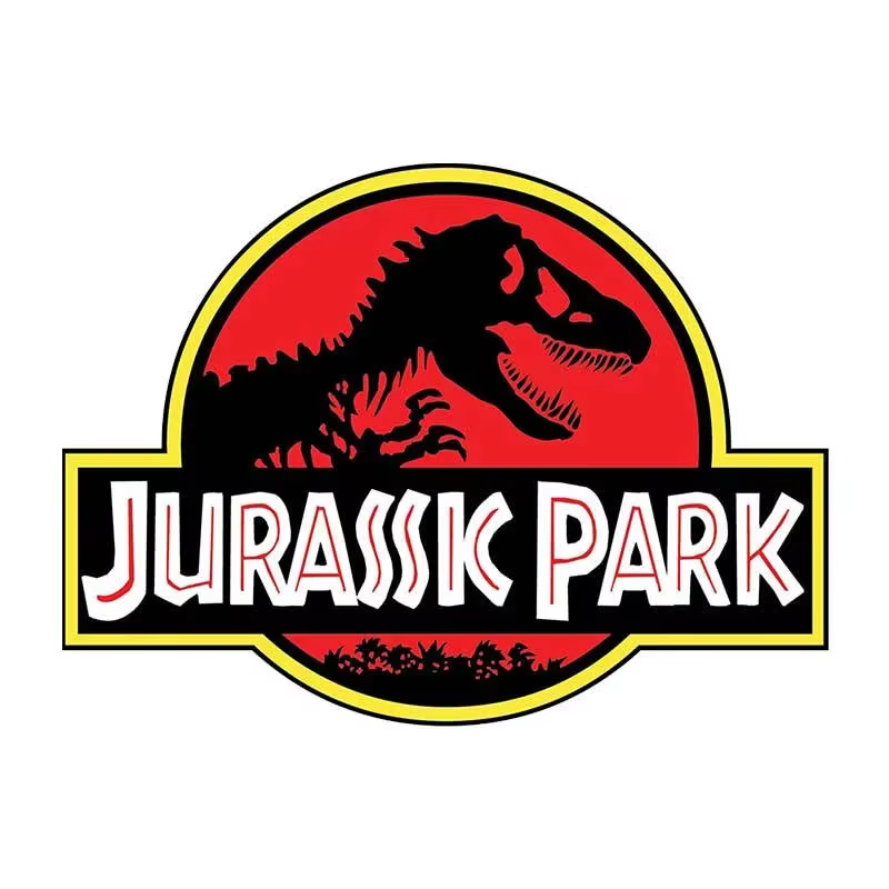 Autocollant drôle pour dinosaure du parc jurassique, autocollants créatifs pour voiture, accessoires