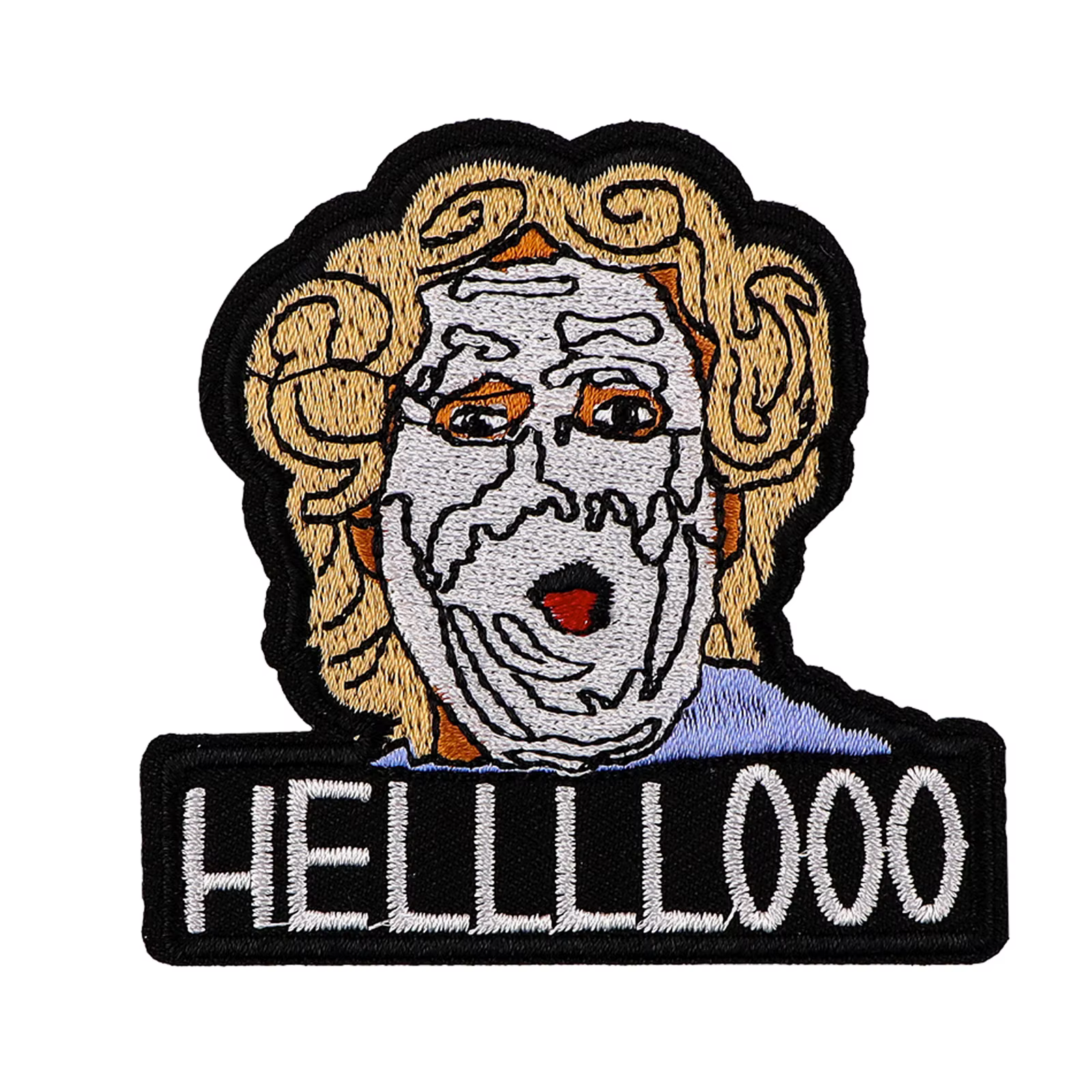 Patch de film de comédie brodé pour vêtements, autocollant de couture, fer sur, accessoires de décli