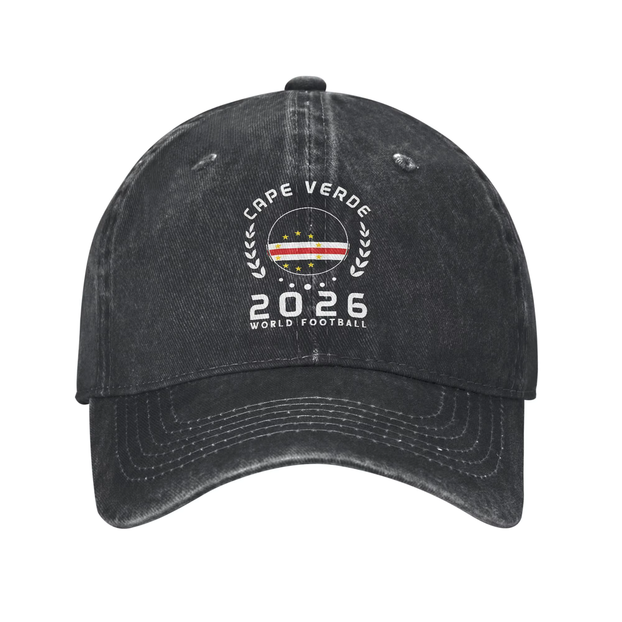 Casquettes de baseball unisexes 2026 Cap-Vert pour supporters de football, casquettes de camionneur 